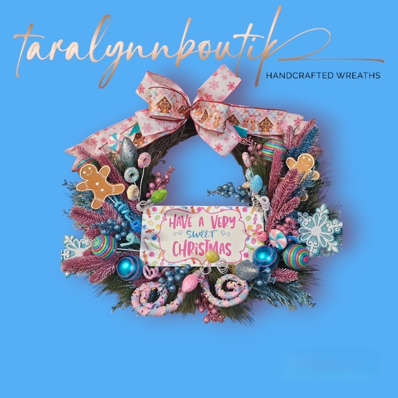 taralynnboutik Other - Candyland Christmas wreath